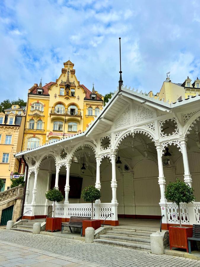 Zlaty Sloup Hotel Karlovy Vary Esterno foto